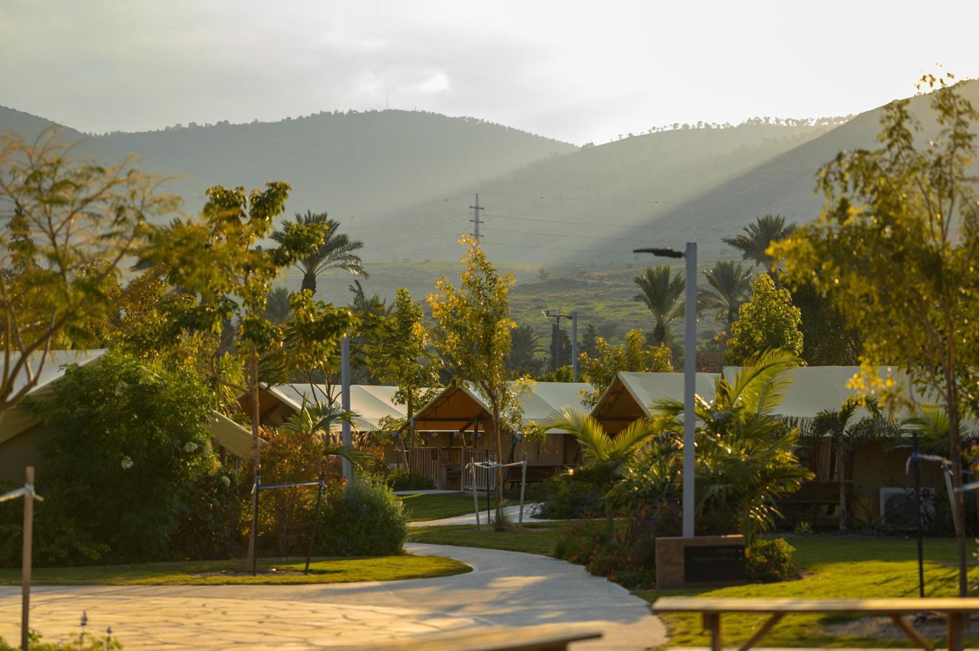 Layla Glamping Hotel Nir Dawid Buitenkant foto